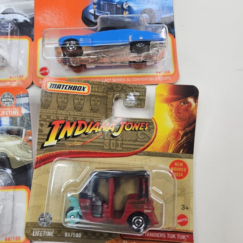 Lot of 4 Sealed 2024 Matchbox Diecast Cars - Mercedes, Cadillac, Morgan